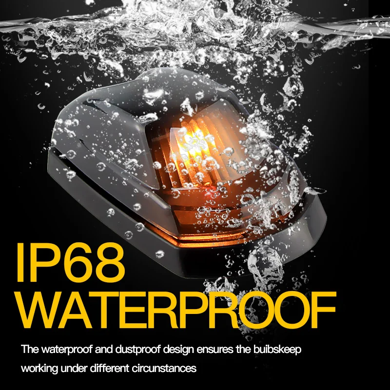 

5 шт. светодиодные габаритные фонари на крыше кабины для Ford F250 F350 F450 F550 Super Duty для грузовиков Dodge/Chevy/GMC и т. д., сигнальная лампа для мыши