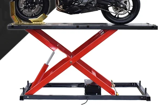 Motorcycle Maintenance Platform Large Displacement Electric Lifter Lifting Frame Repair Workbench