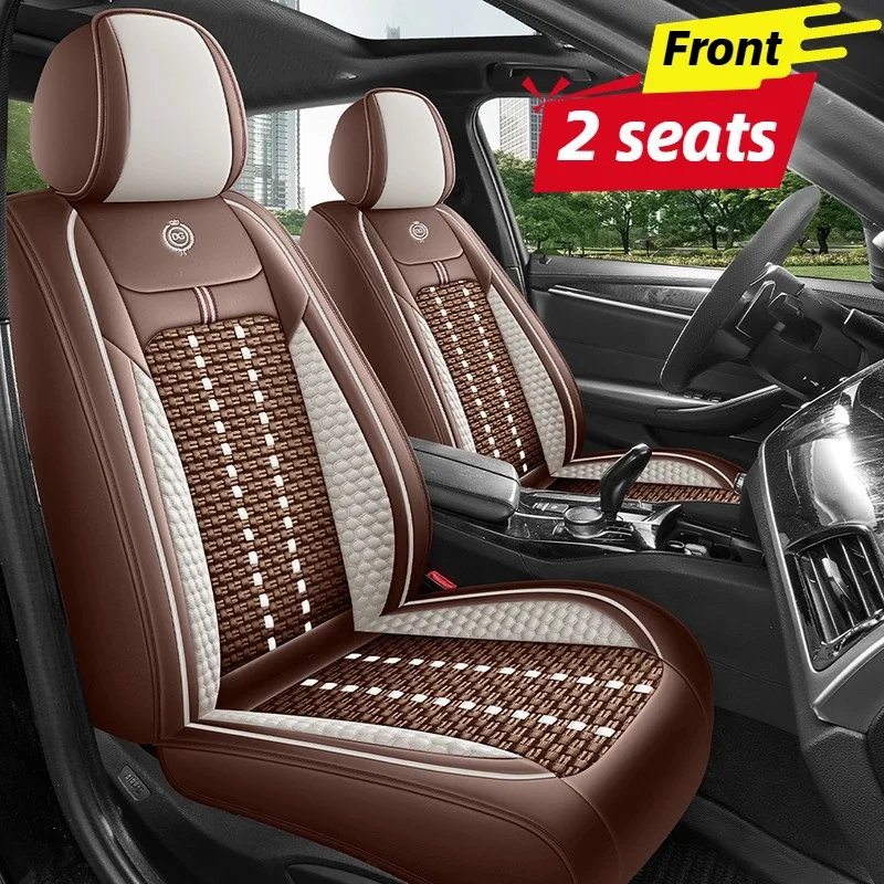 

Car Seat Covers Front 2 Seats, Universal Cooling Breathable Mesh 3D Full Set, Easy Install for Most Cars/Sedans/SUVs/Trucks