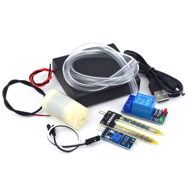 For Arduino Automatic irrigation module DIY kit soil moisture detection automatic water pumping