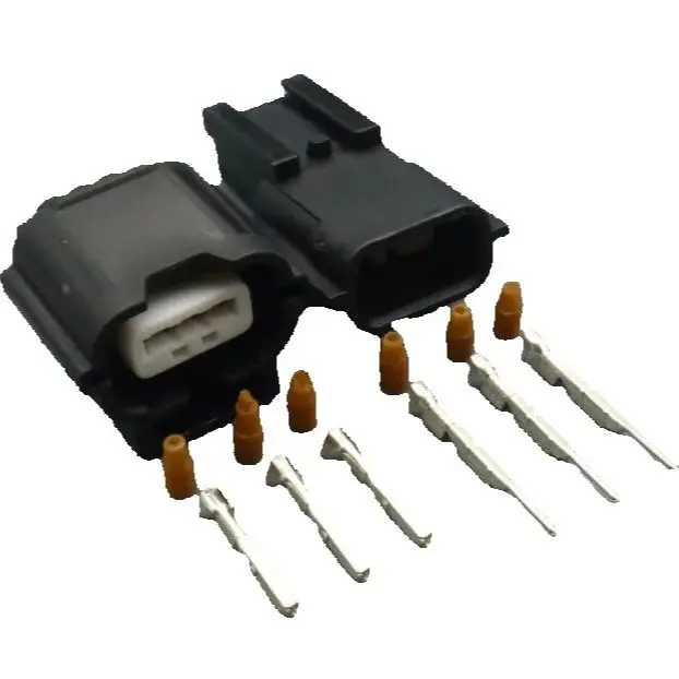 

Shhworldsea 3-контактный 3p 0,6 мм женский и мужской автоматический разъем провода 7283-8852-30 7282-8852-30