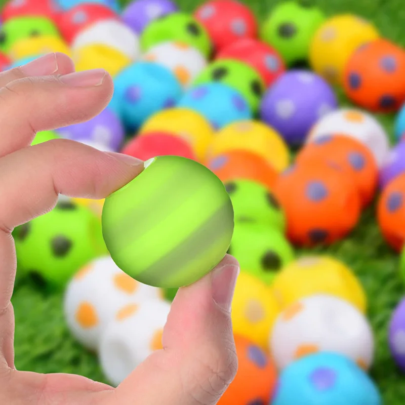 Mini jouet anti-Stress rotatif de Football, paquet de 10P, pour enfants, prix de fête en classe, remplissage de sac cadeau avec le Football