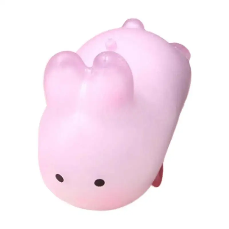 Bunny Stress Ball Sensory Fidget Toy Slow Rise Stress Balls Fidget Toy Color-changing Stress Relief Sensory Toys For Kids Adults