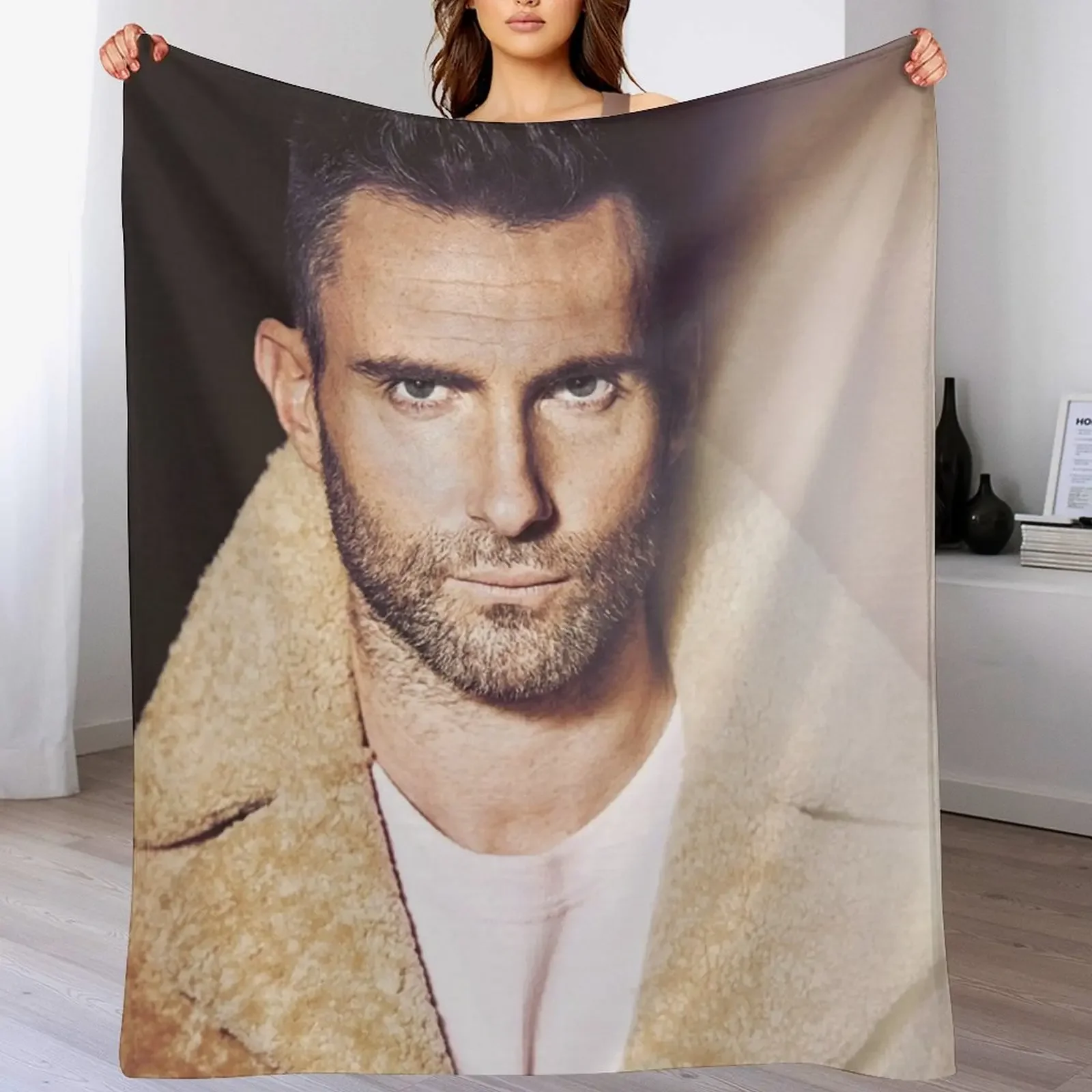 

adam levine Throw Blanket manga Luxury Throw Nap Custom Blankets