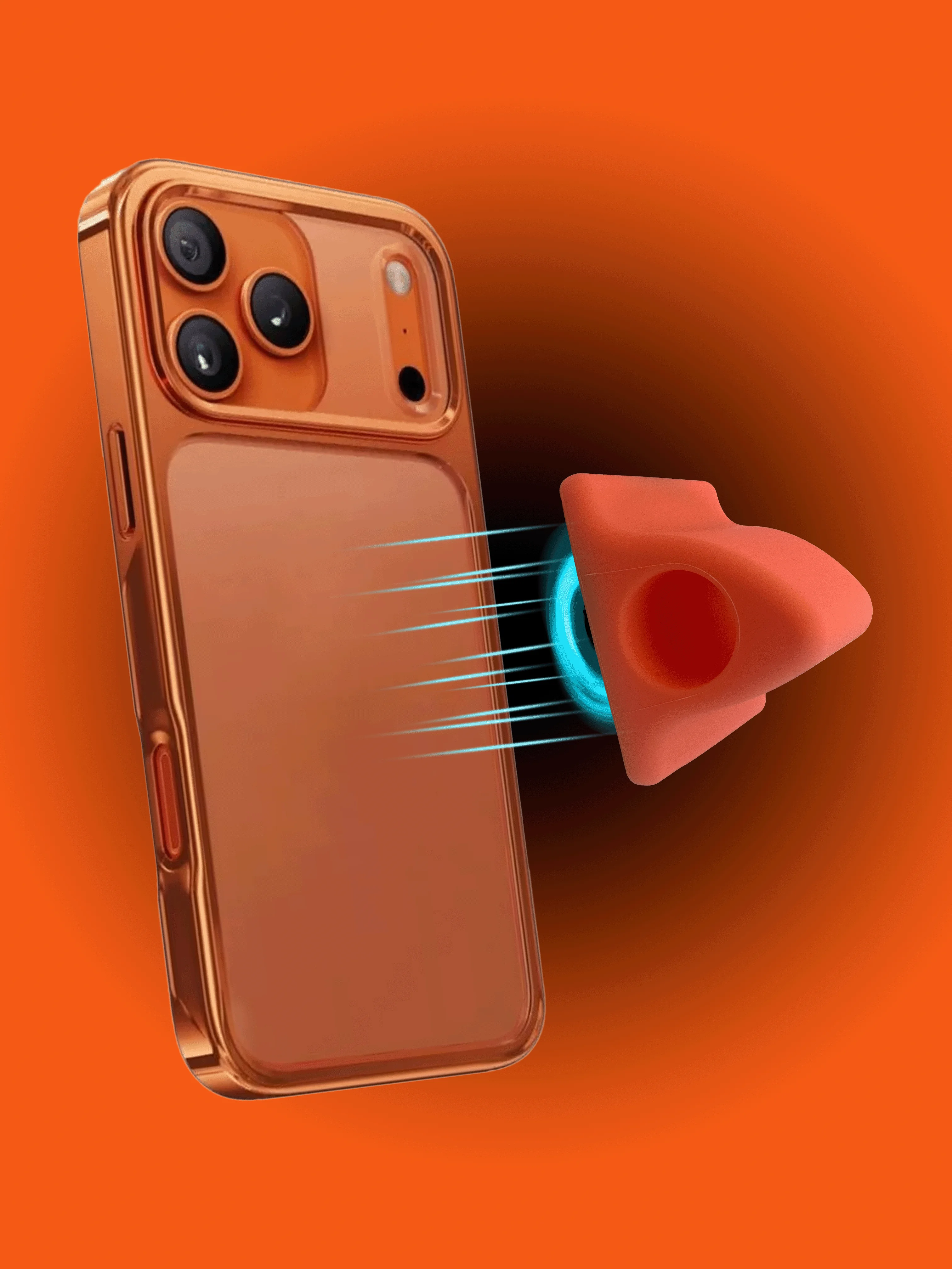 

Magnetic Adsorption Silicone Phone Bracket Portable Stand for iPhone Series