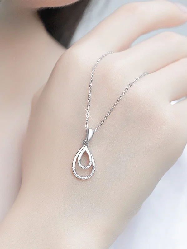 collier-pendentif-goutte-d'eau-argente-tendance-pour-femme-style-coreen-minimaliste-ras-du-cou-simple-et-elegant-bijoux-de-mode