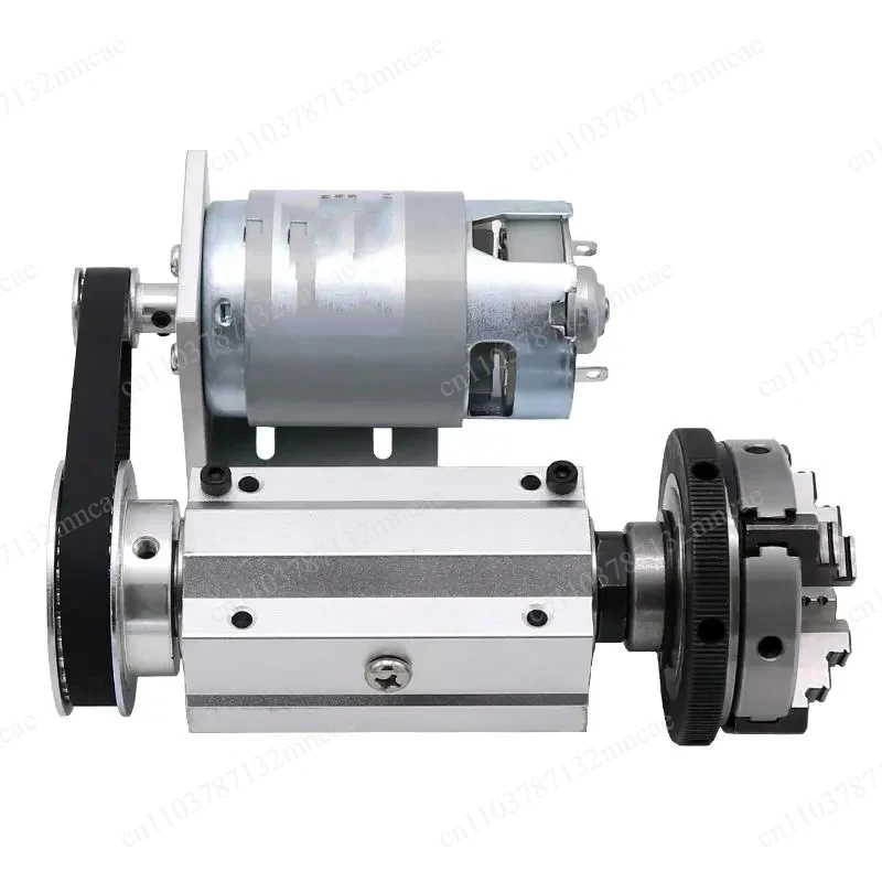Powerless 895 Multi-function Motor Rotary Lathe Woodworking Spindle  Slide Assembly + Y Chuck