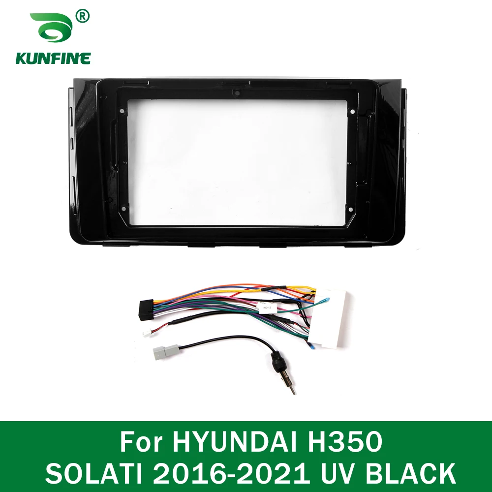 Car GPS Navigation Stereo For HYUNDAI H350/ SOLATI 2016-2021 Radio Fascias Panel Frame Fit 2Din 9 inch In Dash headunit screen