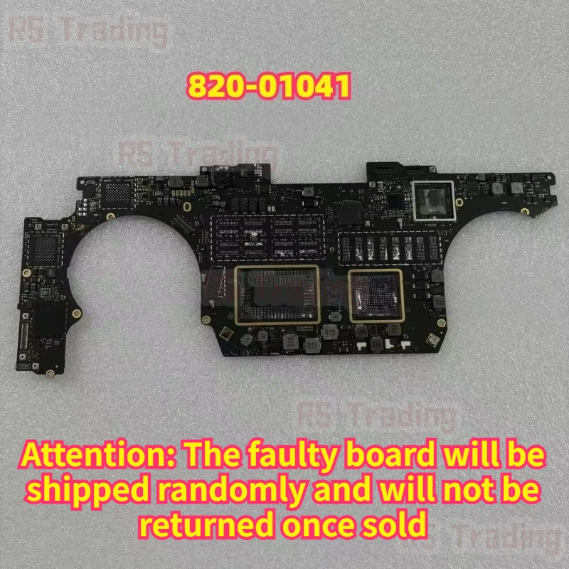 

820-01041 820-01041-07 для Macbook Pro A1990, неисправенная логическая материнская плата 2018 года