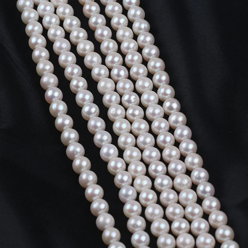 Hot Sale 8-8.5mm White Round Pearl for Jewelry Making