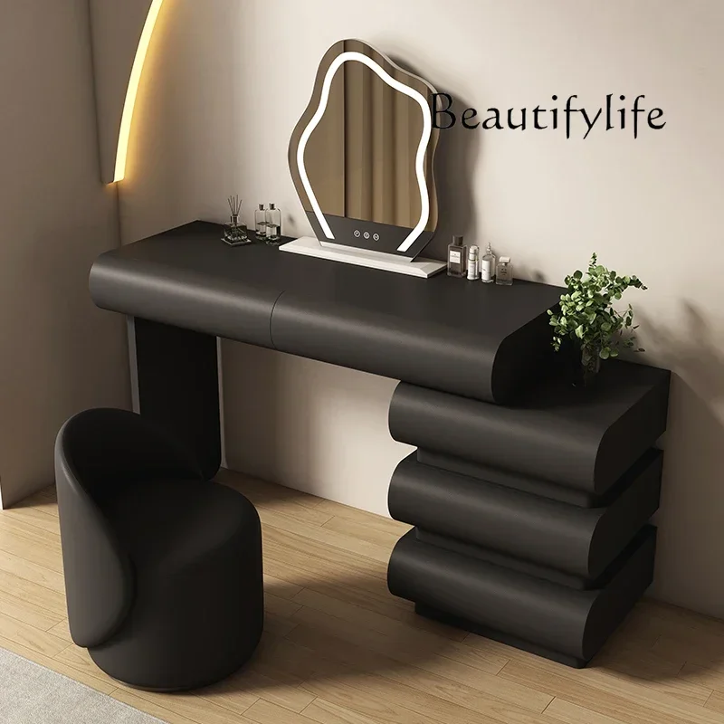 BJ M Cream-style Dresser Closet Drawers Beige Luxury White Dressing Table Living Room Unique Comoda Pra Quarto Furniture Home