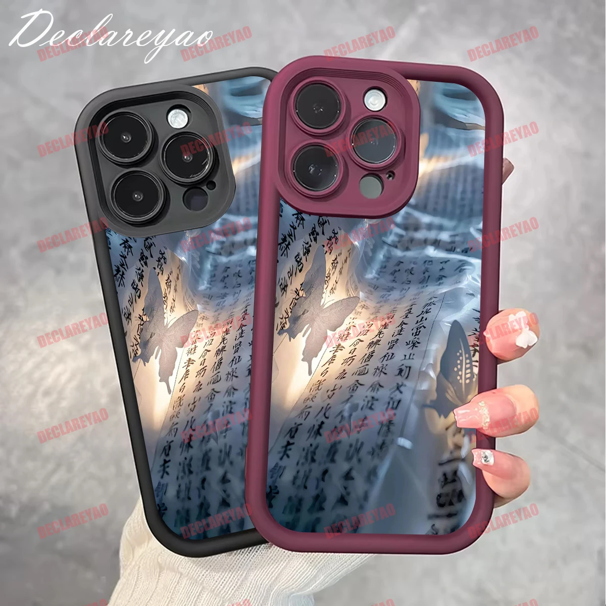 DECLAREYAO لينة ضوء سليم ماتي بولي يوريثان يغطي ل VIVO Y18 برو Y55 Y75S S1 Y81i Y52 SE Y03 Y78 Y95 Y30 Y28S غطاء مقاوم للصدمات #5