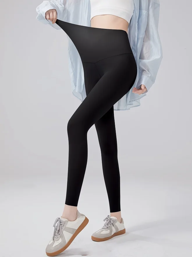 1PCS Women's Shaping High-Elasticity Tight Pants, Summer Ultra-Thin Outdoor Leggings, Everyday Casual
