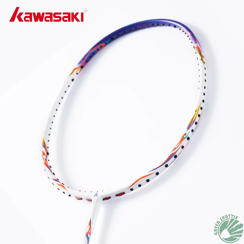 2024 New 100% Original Kawasaki High Quality Badminton Racket Passion P25 Professional  Racquets with Gift