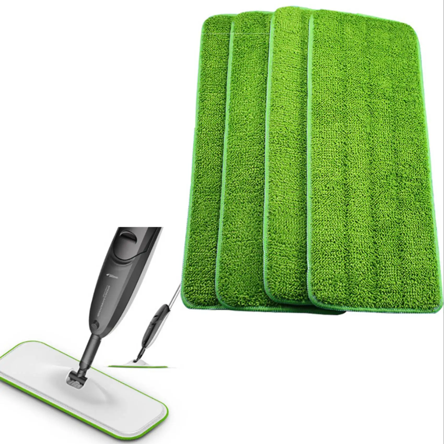 Ersetzen Sie Mop Tuch Lappen für Deerma TB600 Wasser Mop 360 rotierende Reinigungs tuch Kopf Mop Boden reiniger 5St