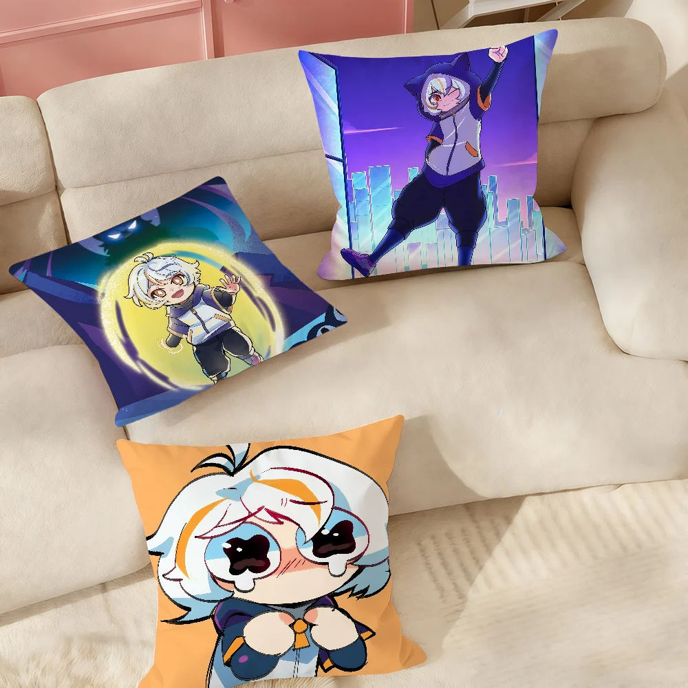 C-Chuy Cute M-Mine Pillow Case Suitable For Bedrooms Living Rooms Cars Home Decoration