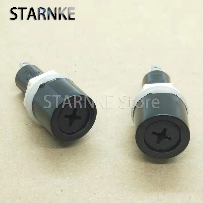 ヒューズホルダー,ヒューズベース,クロスタイプ,5個,5*20mm, 250v,10a,5個