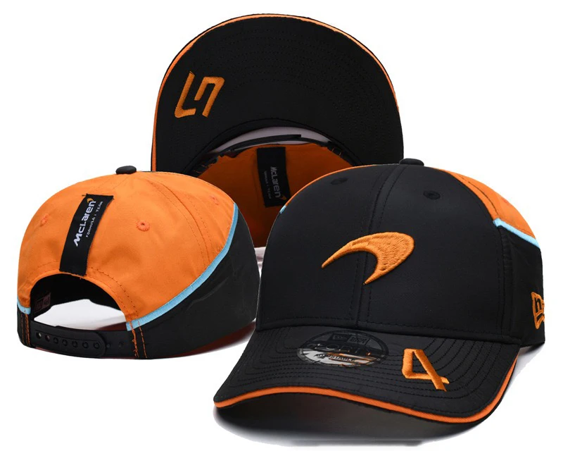 ل ماكلارين شعار قبعات البيسبول المتعثرة القبعات قبعة الرجال النساء الرجعية في الهواء الطلق الصيف قابل للتعديل القبعات الترفيه في الهواء الطلق الحماية من الشمس