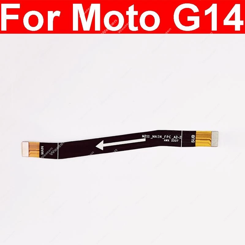For Motorola MOTO G14 G34 G54 G75 G84 G85 XT2427-3 PAYF0010IN XT2343-1 Motherboard Flex Ribbon LCD Flex  Mobile Phone Connection image 3