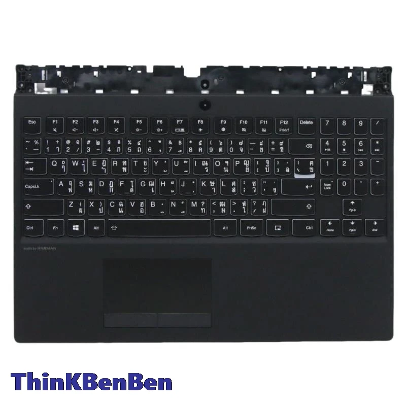 TH Thai Black Keyboard Upper Case Palmrest Shell Cover For Lenovo Legion Y530 15 15ICH Y7000 2018 1060 5CB0S91800