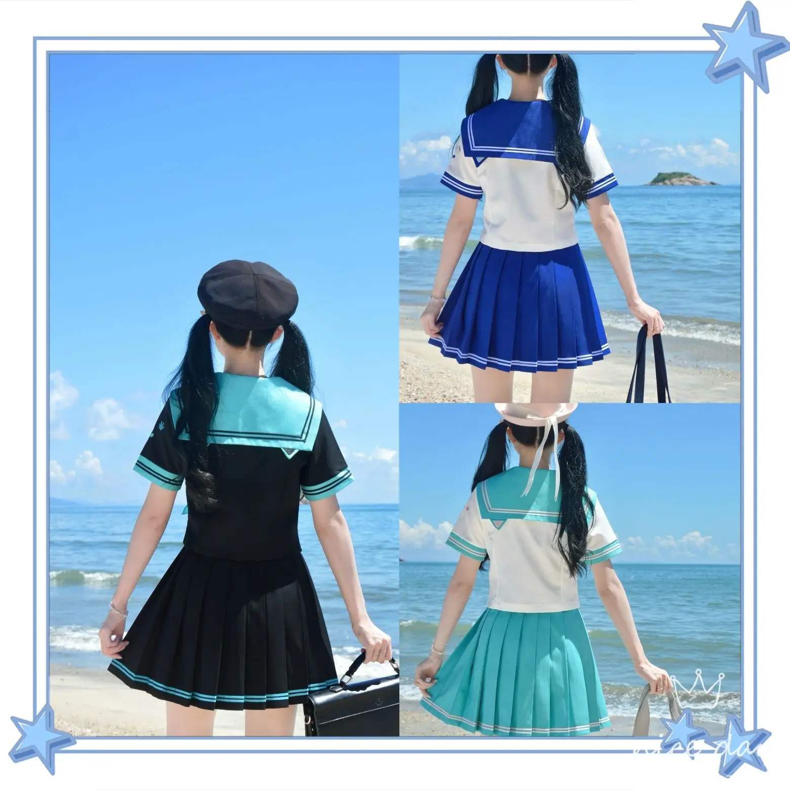 2026-three-color-available-jk-uniform-summer-slim-waist-cute-schoolgirl-style-sailor-suit-long-and-short-sleeve-jk-set-student