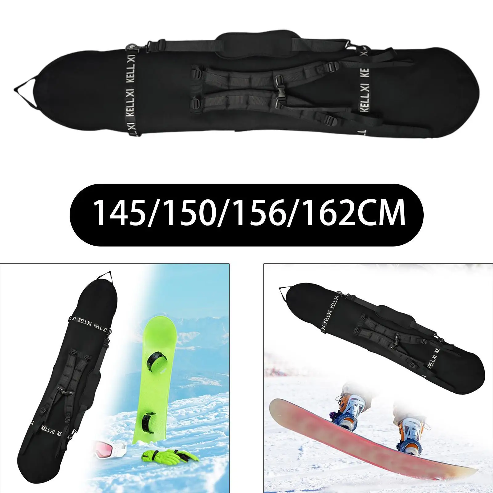 Snowboard Bag Sbr Neoprene Transport Wrap Ski Bag for Outdoor Skating Skiing