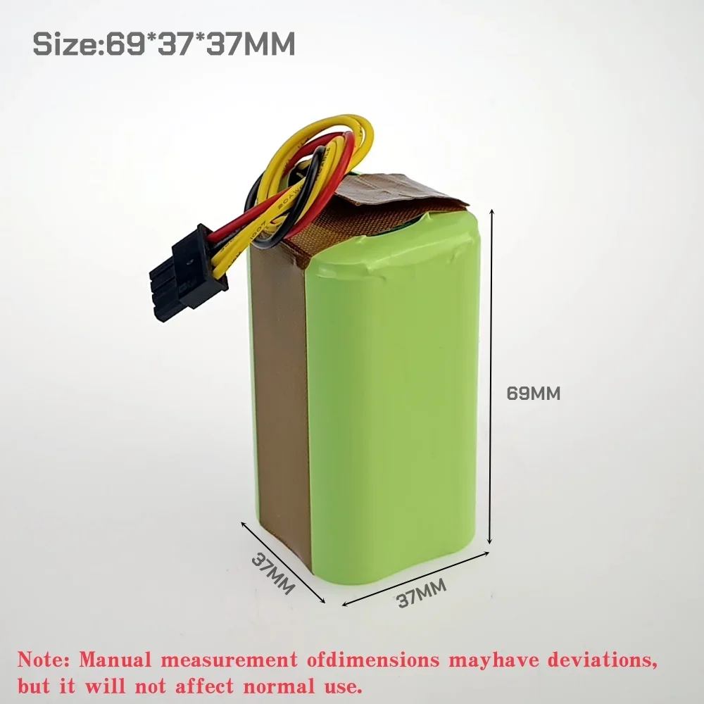 4S1P 14.8 فولت 4800 مللي أمبير بطارية ليثيوم أيون ل Cecotec Conga 1290 1390 1490 1590 جهاز آلي لتنظيف الأتربة البطارية