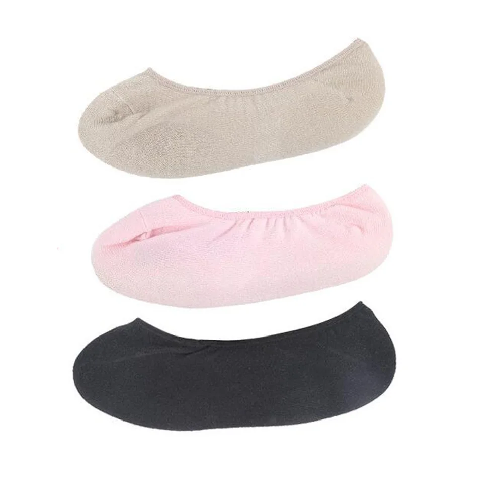

1 Pair of Gel Ankle Sock Low-cut Foot Socks Moisturizing Foot Protector Foot for Black