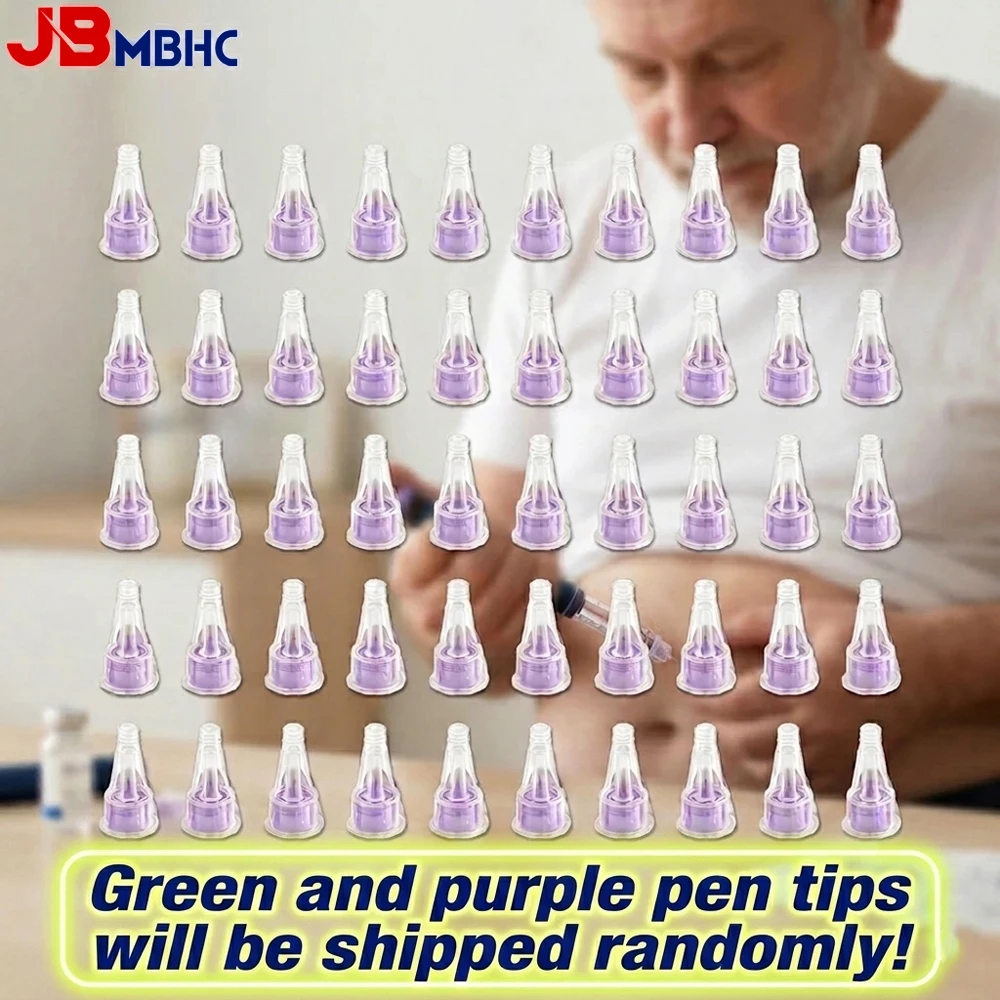 100-500PCS Pen Needles for Insulin Injection - 4/5/6/8mm, Universal Fit for Insulin Pens, Blood Glucose Management Accessories