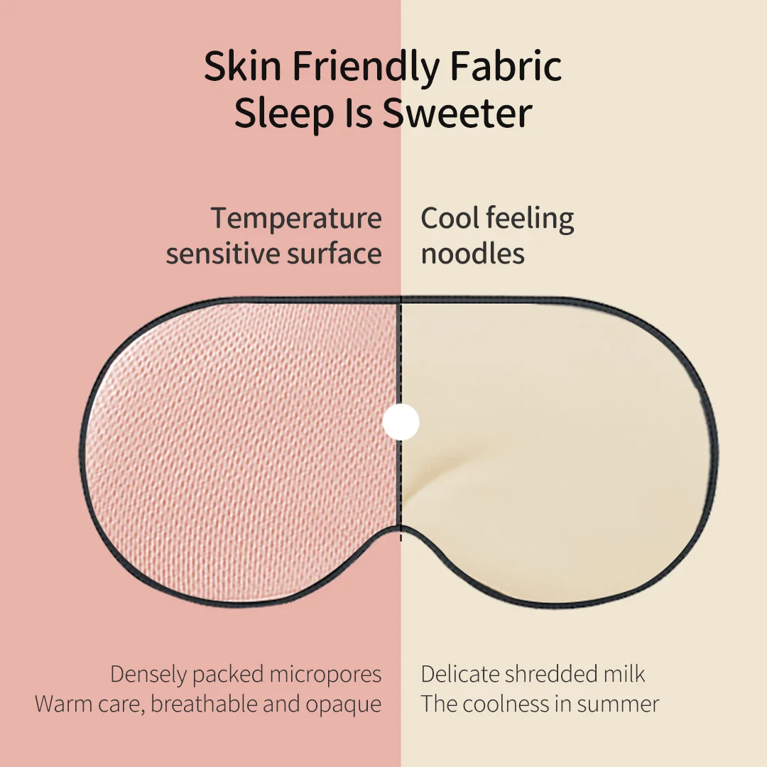 الأردن وجودي النوم عيون قناع دافئ وبارد على الوجهين المتاحة مع كتل حزام قابل للتعديل ضوء يقلل عيون منتفخ الهدايا