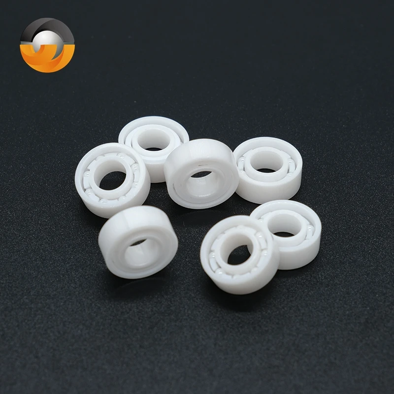 4Pack High Temperature Resistant Maintenance-free Full Ceramic Bearing 3x6x2 3x6x2.5 4x7x2 4x7x2.5 5x10x4 5x11x4 3x10x4 3x7x3 mm