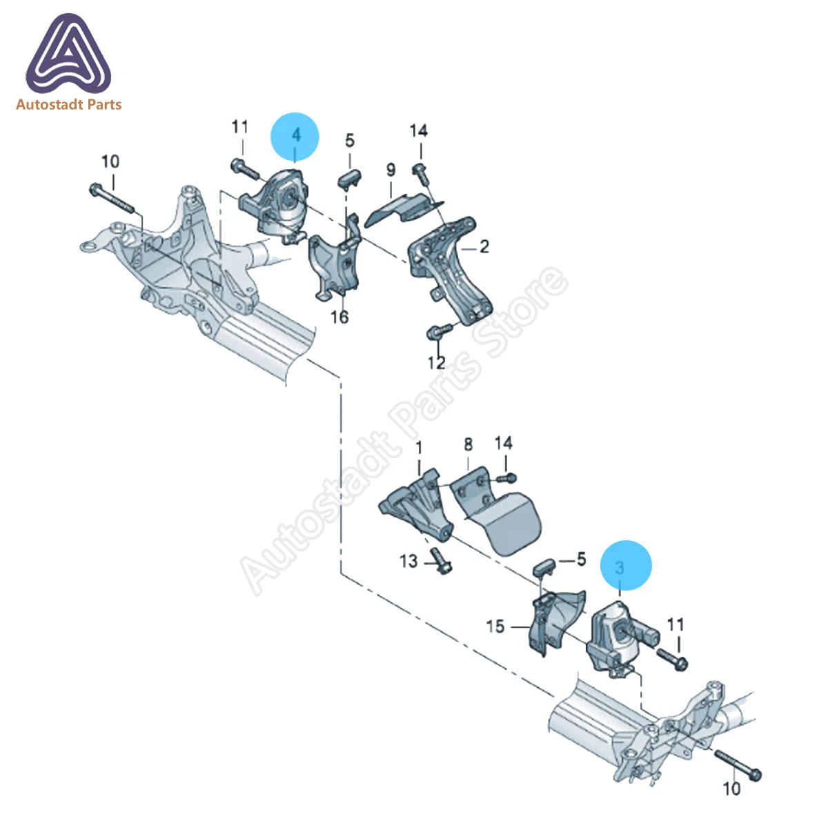 8R0 199 381 C Brand New Left Right Engine Mount Motor Support Bracket for Audi A4 A5 Q5 B8 8R 1.8T 2.0T 8R0199381C,8K0199381AL