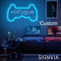 Custom Neon Sign with Personalized Text Customizable LED Neon for Room Wall Decoration Gaming Console Style Ideal for Boys Girls