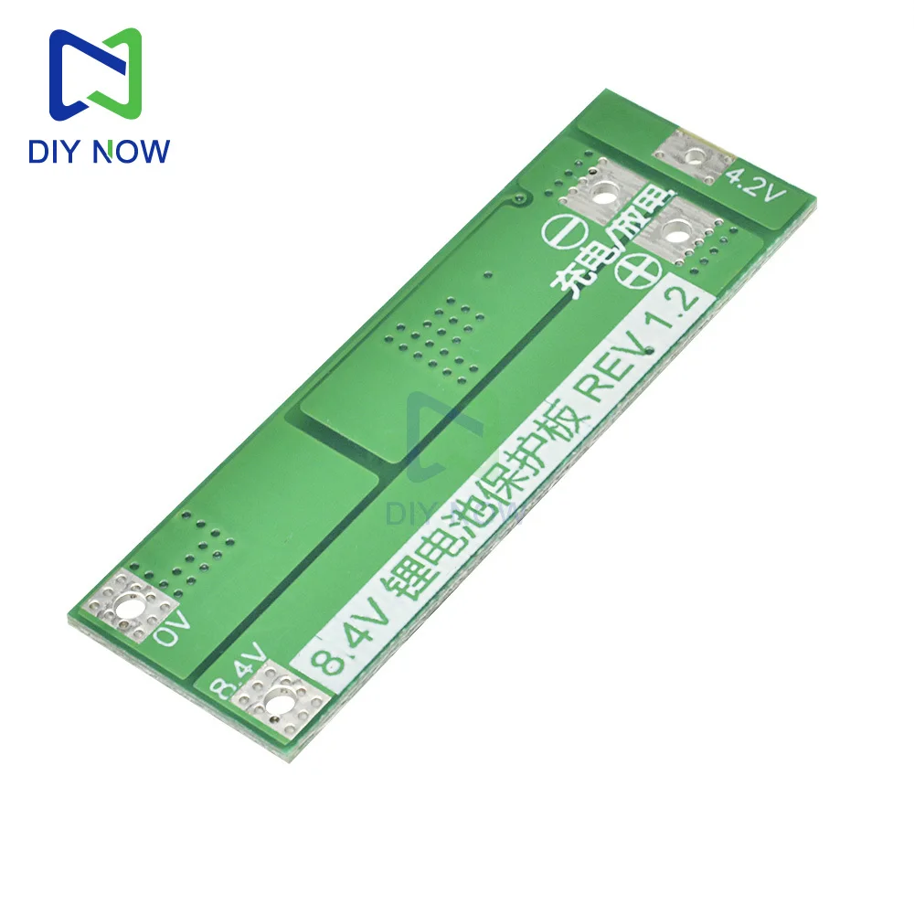 2S BMS-Platine 18650 Lithium-Batterie-Schutzplatine 20 A 8,4 ~ 9 V Batterieschutzplatine Standardversion/ausgeglichenene Version