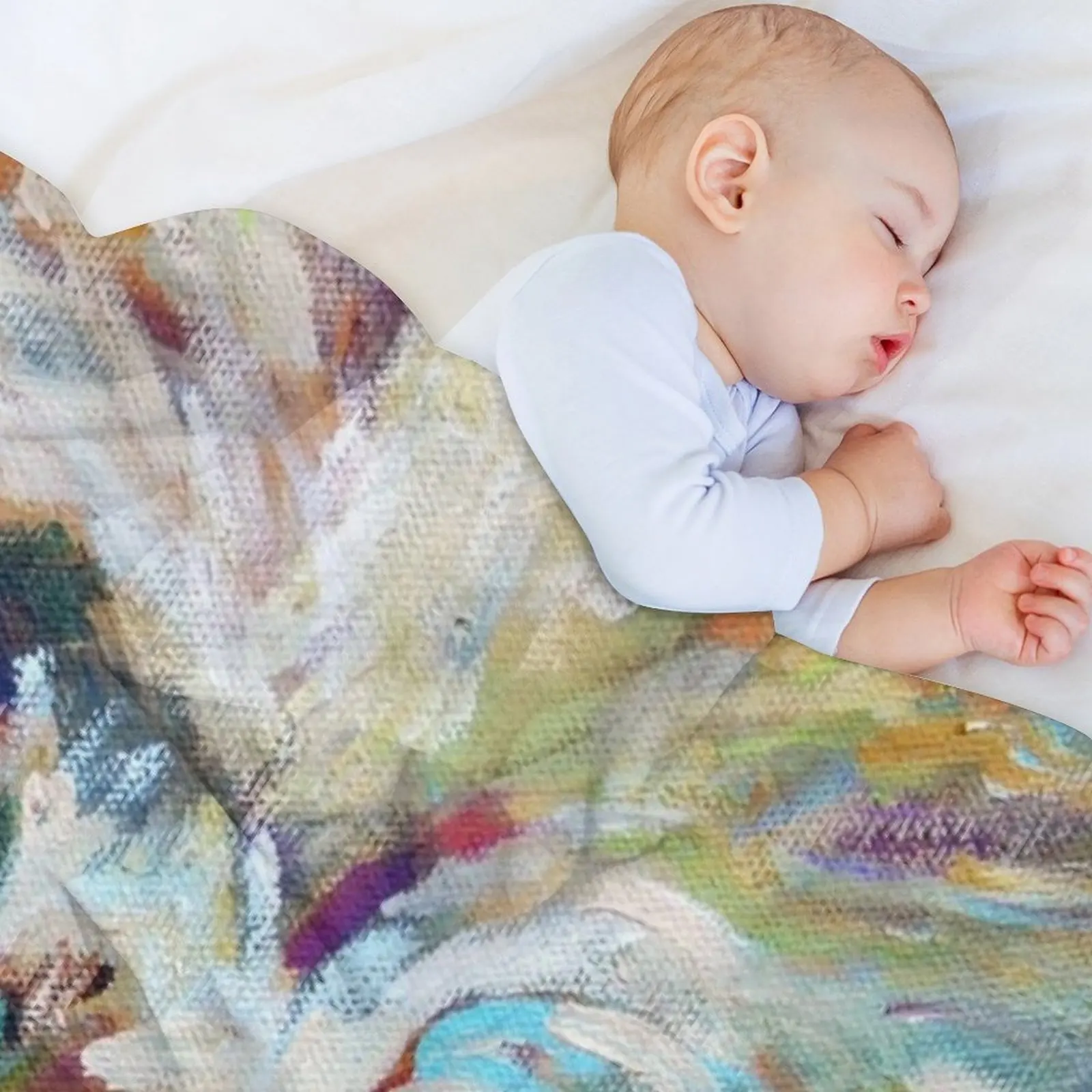 لطيف AUSSIEDOODLE جرو رمي بطانية فاخرة رشاقته المعزي الفاخرة الطفل البطانيات #5