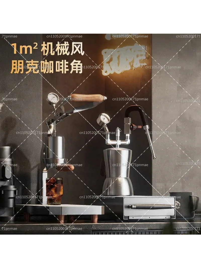 Home Espresso Machine Hand Pressure Coffee Maker Small Portable