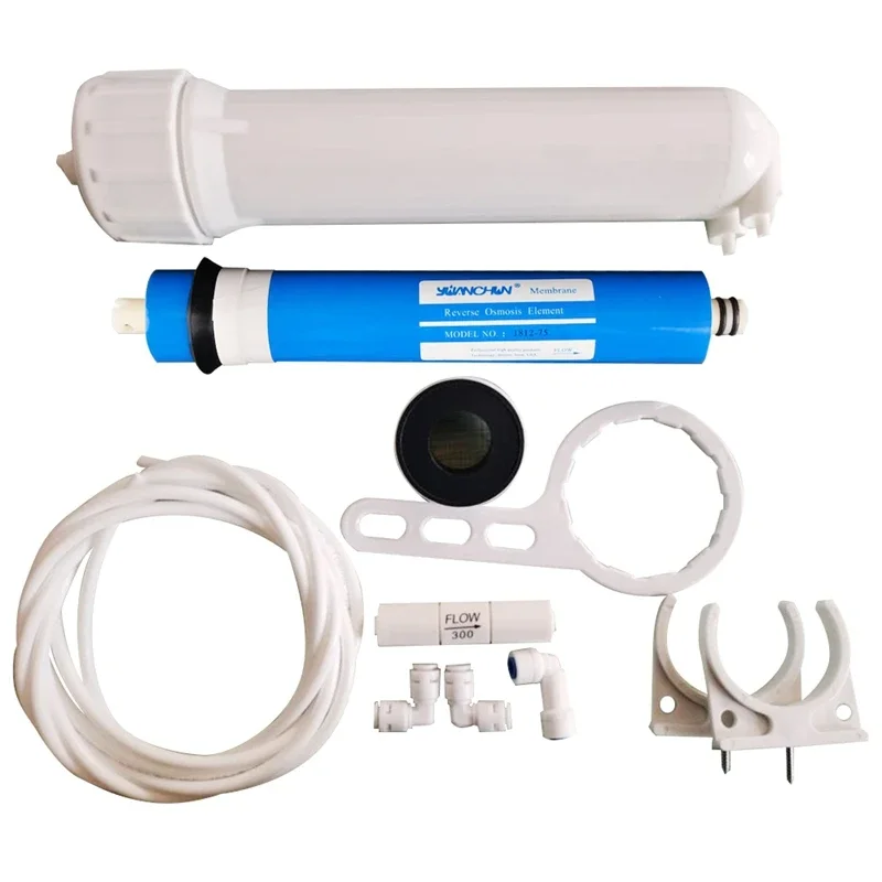 75Gpd Vontron RO Membrane + 1812 RO Membrane Housing + Reverse Osmosis Water Filter System Parts