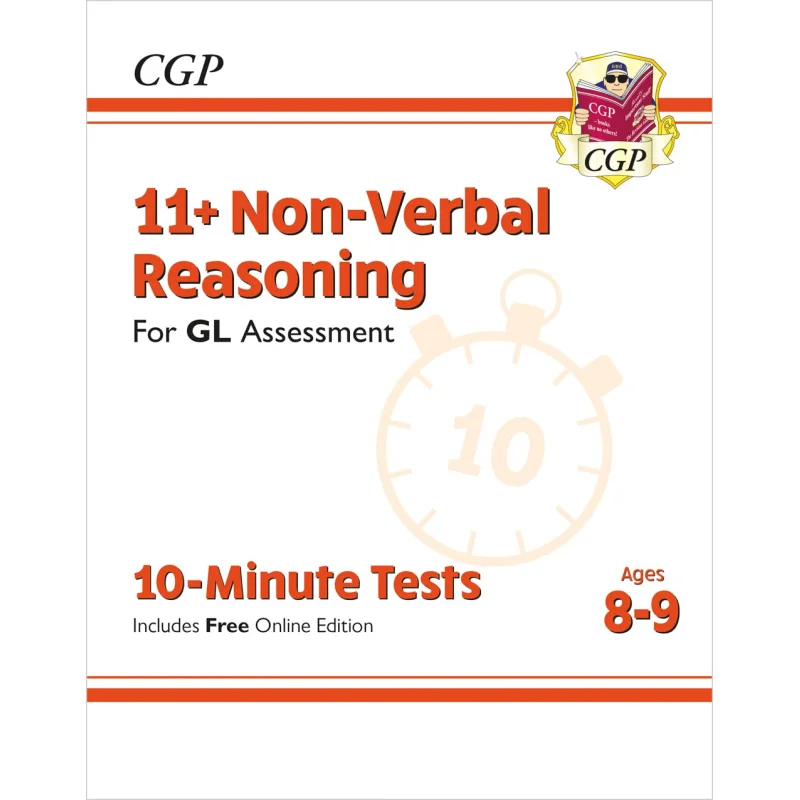 11 GL 10Minute Tests NonVerbal Reasoning  Ages 89 With Online Edition CGP Books Coordination Group Publications 9781789083057