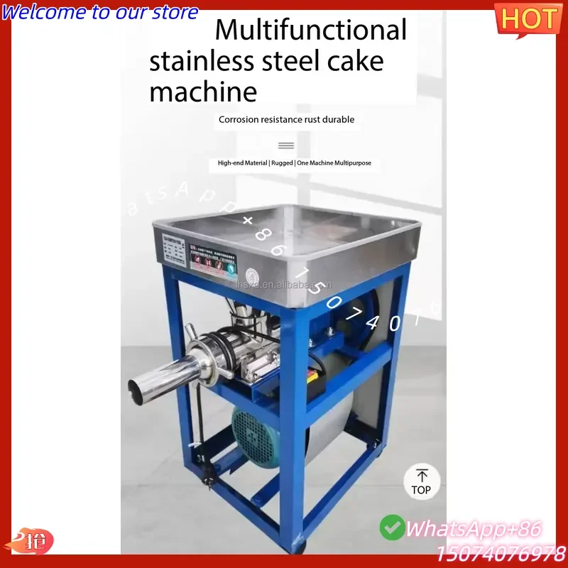 2026 Small Commercial Korean Long Rice Cakes Maker Machine Cheap Tteokbokki Rice Cake Forming Machine