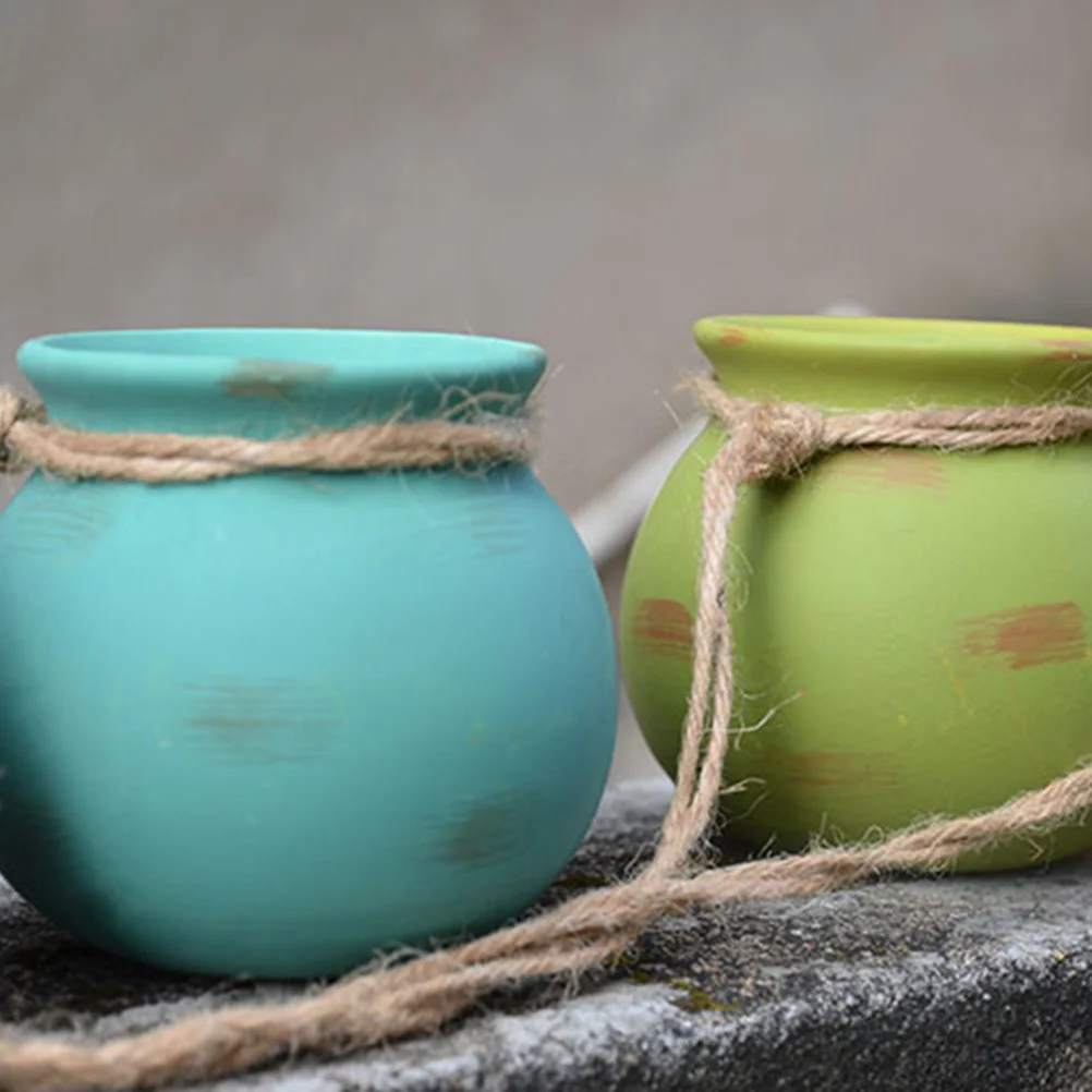 

1Set Ceramics Flowerpot Shelf Creative Hanging Plant Pot Holder for Home Balcony Garden Bonsai Cactus Decorative Display