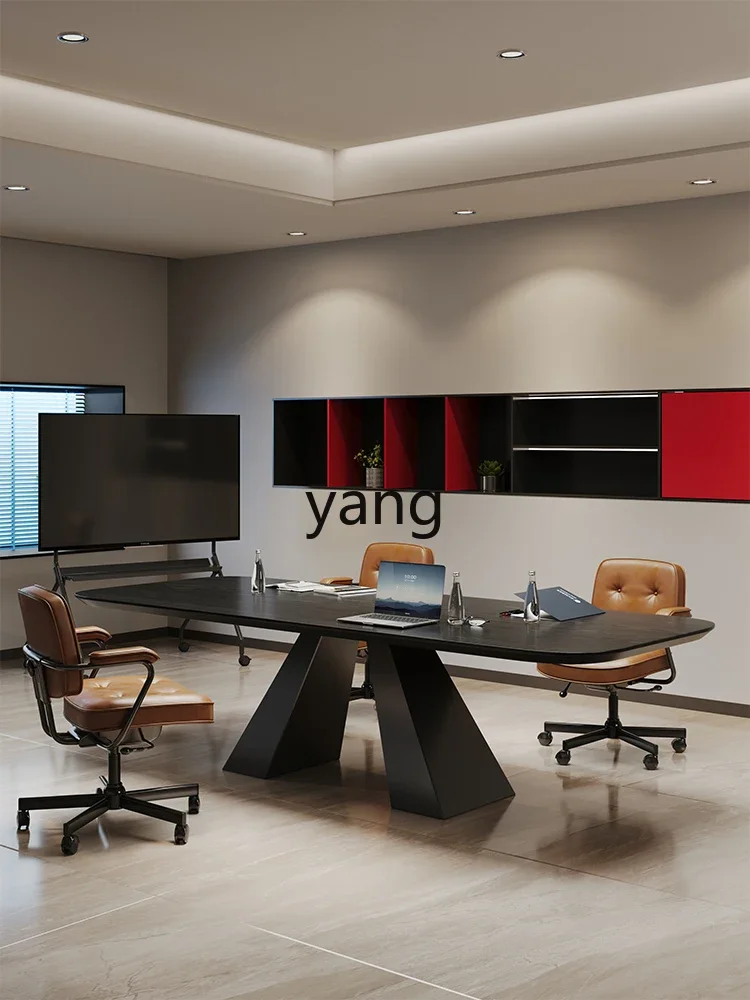

LTT Conference Table Light Luxury High-End Feel Negotiable Training Chair