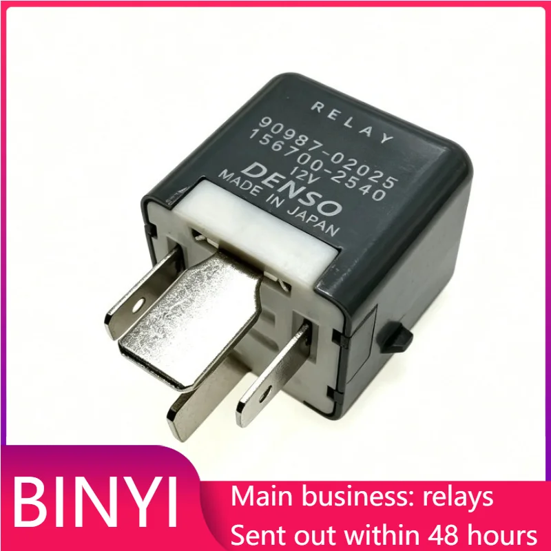 New 1pcs/lot 90987-02025 156700-2540 DC12V 4Pin Automotive Multi-purpose Power Relay