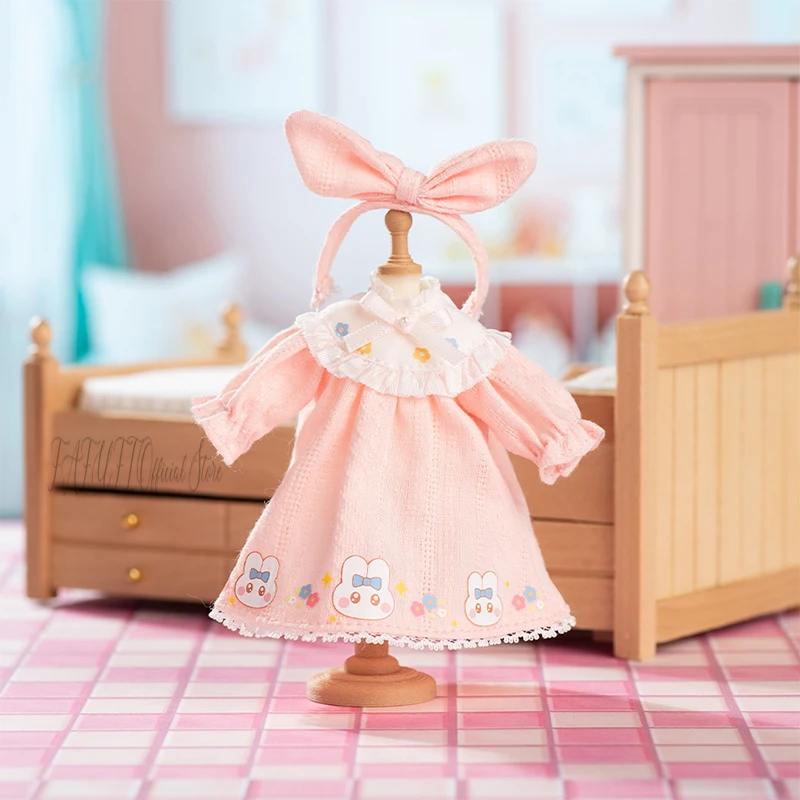 SIMONTOYS Rabbit Pajamas Series 12 Points BJD Colorful Doll Clothes Cute Figure Ornaments Doll Costume -Only Send Clothes