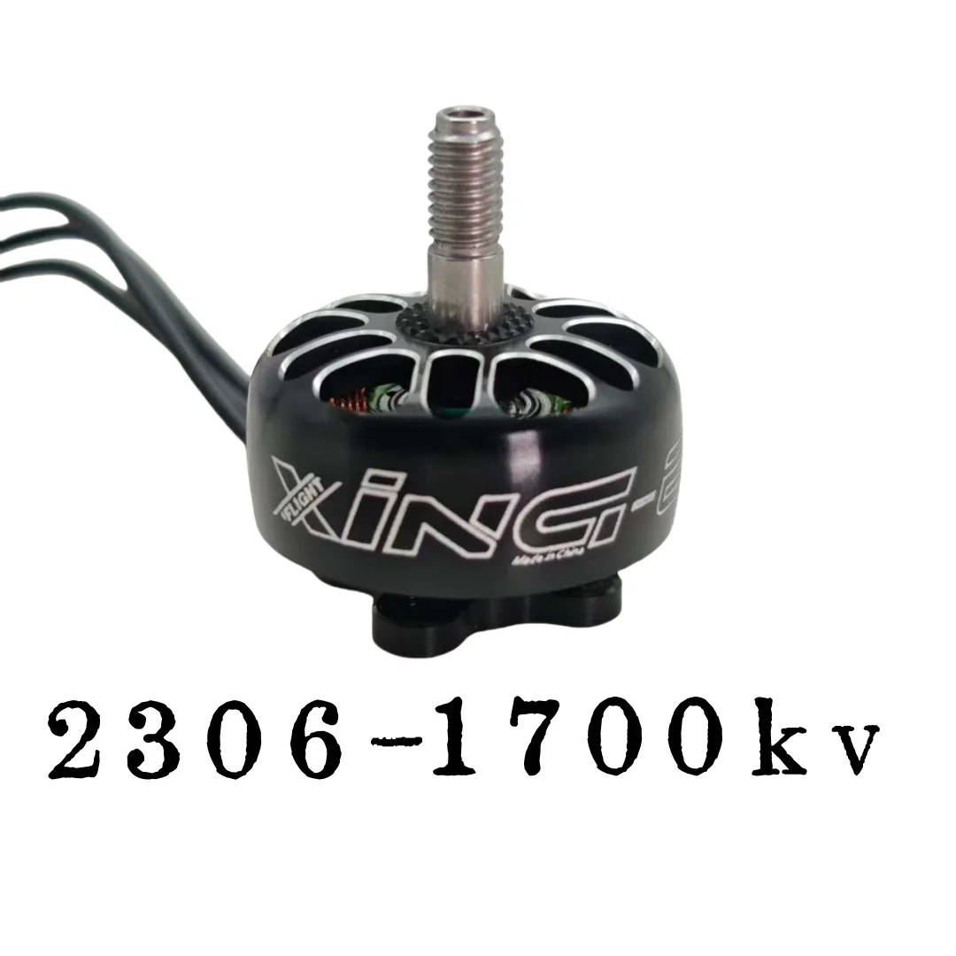 IFLIGHT 2306 Motor 2306 1700KV Motor 4S 5Pouces Ready High Torque NSK Bearings CNC Aluminum for Drone Racing/Freestyle (Tested)