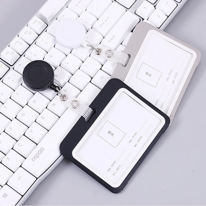 Retractable Lanyards Badge Reel Card Holder for Medical Staff Porta Workers Credencial Name Tag Bank Credit Card Bus Cardholder