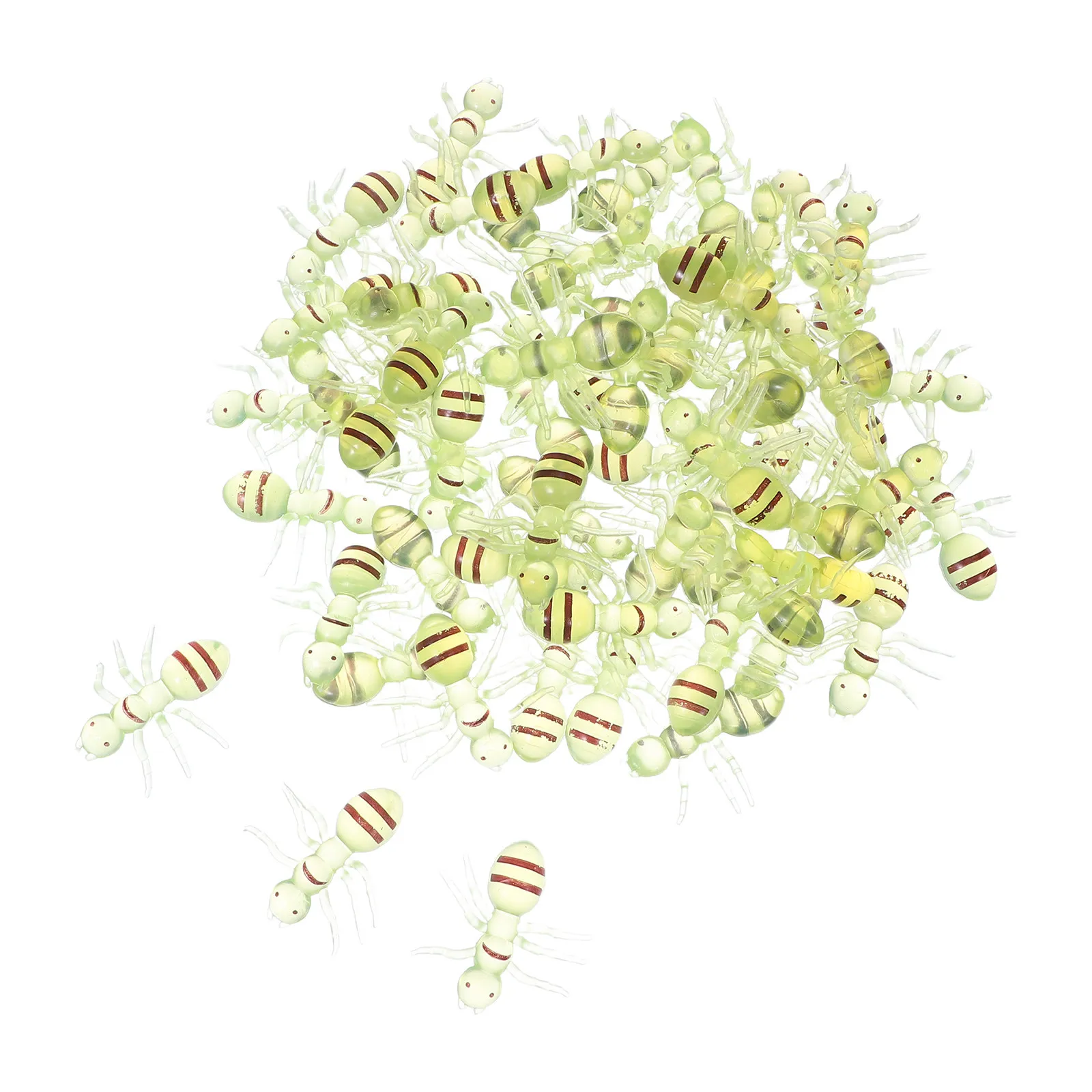 

60Pcs Simulated Ants Large Prank Props Halloween April Fool's Day Decorations Outdoor Yard Garden Novel