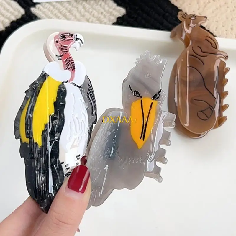 DXAA Fashionable Valentine's Day Hair Clip Clamp Claw Clip Hair Barrettes Unique Valentine's Day Hair Styling Tool Casual Wea