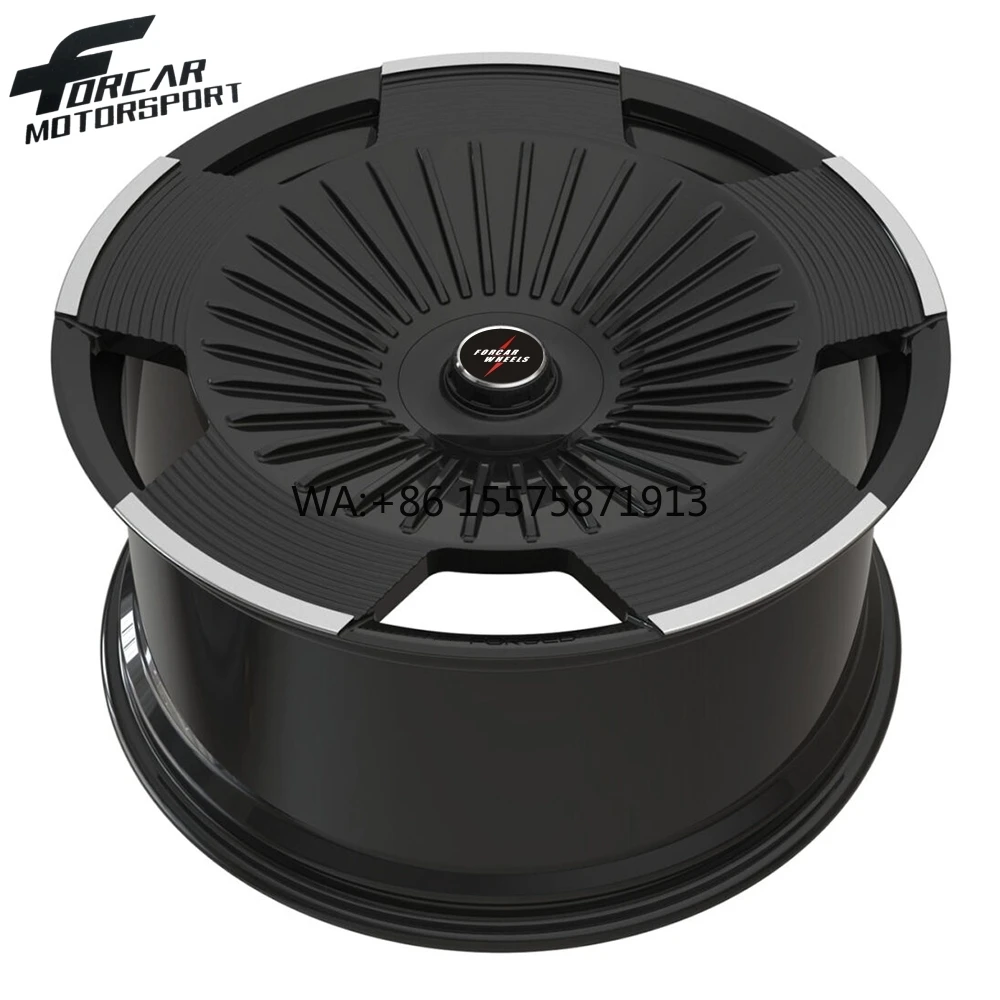 

Новые кованые диски Forcar Gloss Black Luxury Monoblock Design из T6061 высшего качества, 5*112, 5*114.3, для S480 S680
