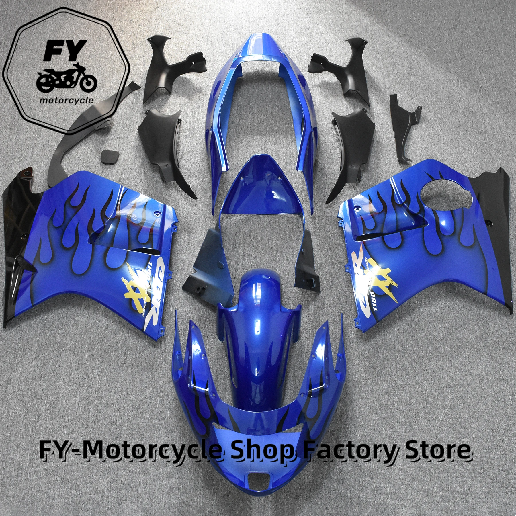 

for Honda CBR1100XX Super Blackbird 1997-2007 Motorcycle Bodywork Set Injection ABS Plastics Full Fairings Kit Mold Accessories