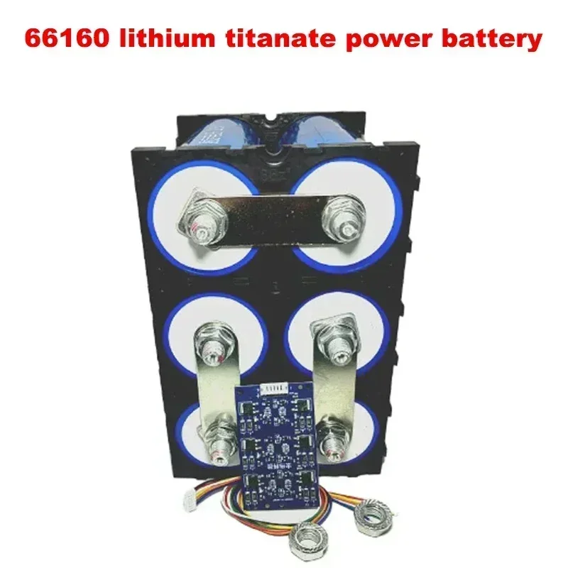 New 12V 40Ah 66160 Lithium Titanate LTO Battery Yinlong 6S1P 10C High-power Electric Marine RV Speaker UPS Car Starter Solar Ene